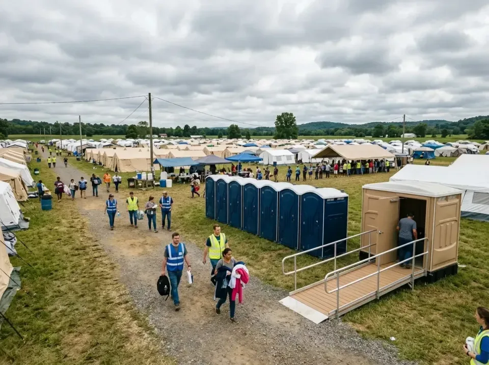 disaster-relief-camp-restrooms-010 — frequently asked questions, Dumpster & Portable Bathrooms Rental in St. Charles, MN